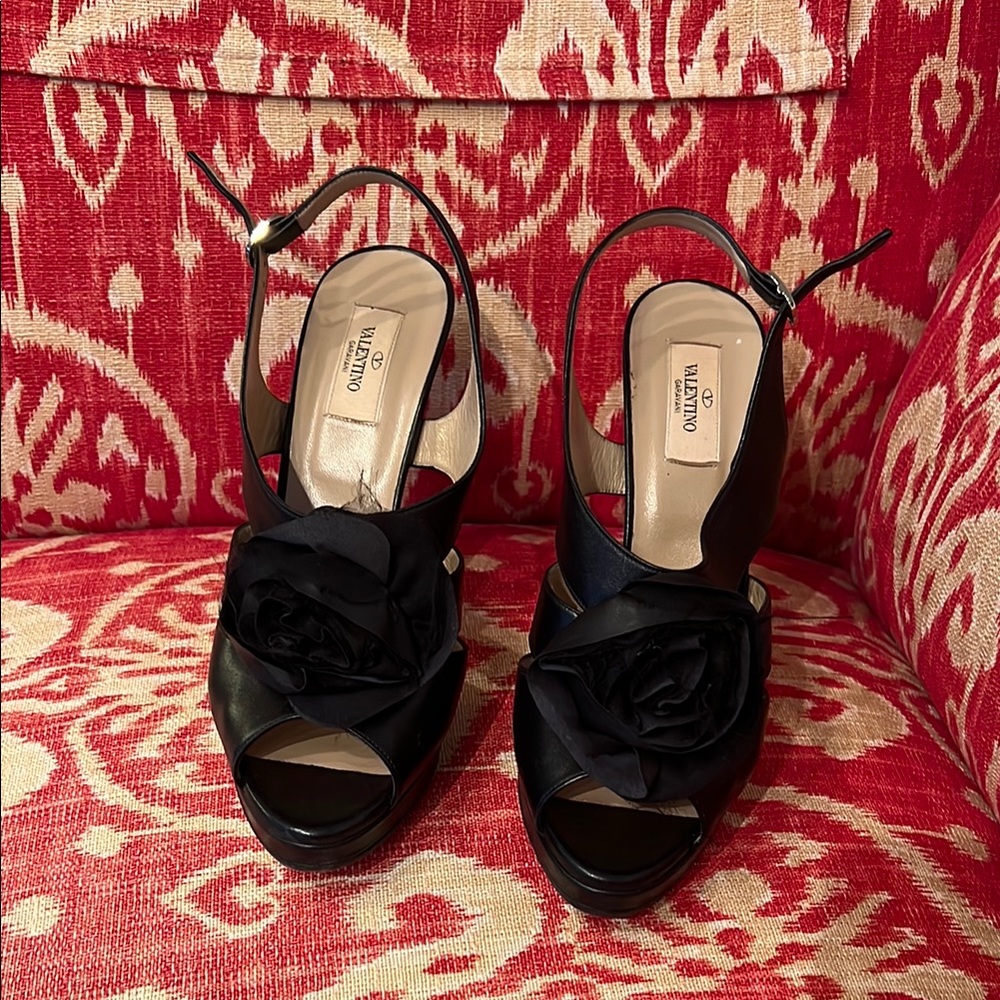 Valentino Women's Black Sandals
